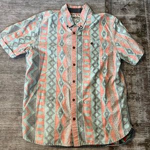 Vans Men’s short sleeve button up shirt